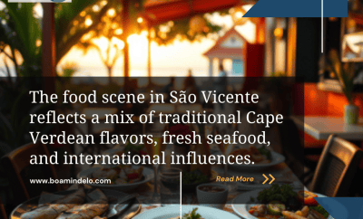 The food scene in São Vicente